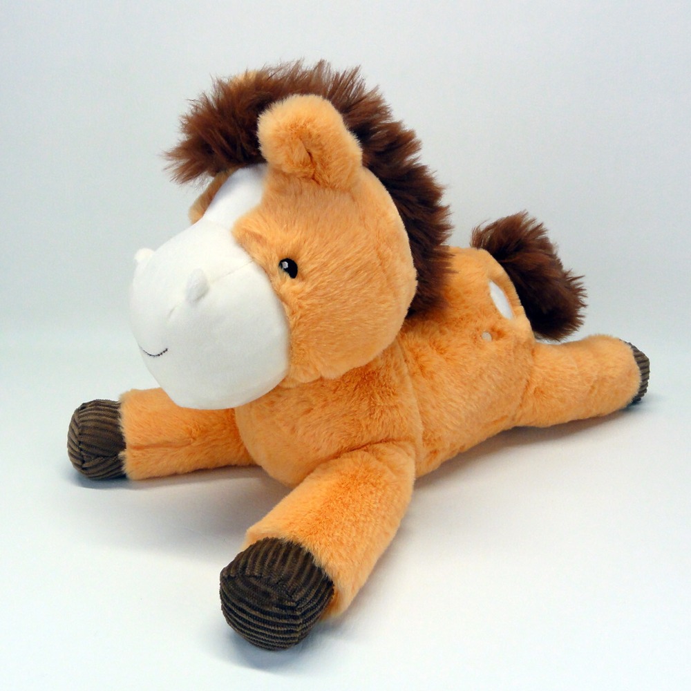 Giggle Scape Horse Pony Donkey Plush Orange Brown 16 Inch Target Corduroy Feet